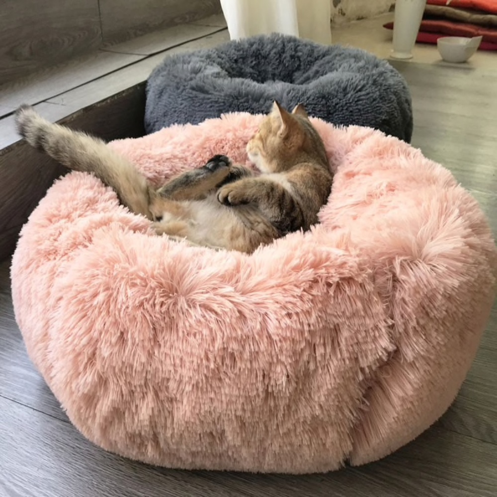 Long Plush Super Soft pet bed